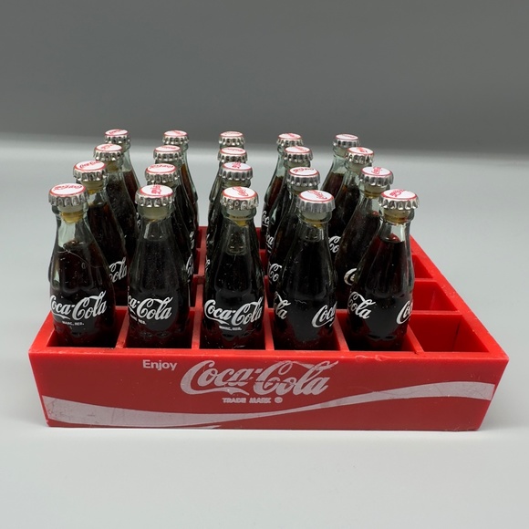 Vintage miniature coca cola glass bottles RARE - Picture 5 of 8